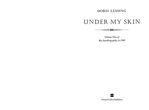 Cover image for Under my skin