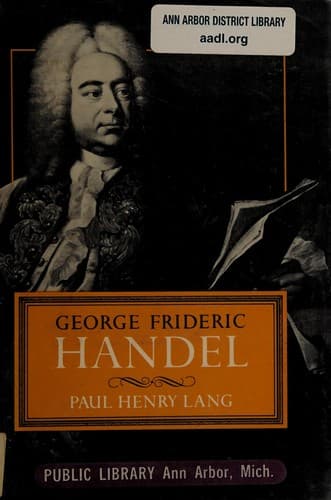 Cover image for George Frideric Handel