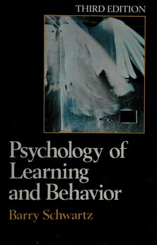Cover image for Psychology of learning and behavior
