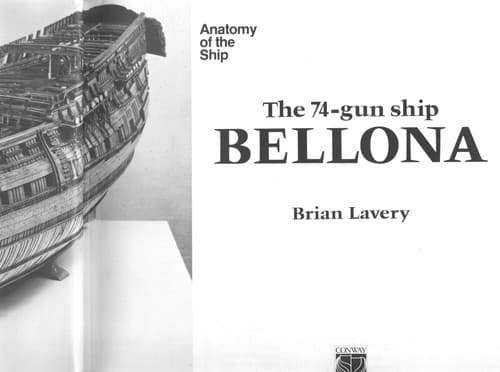 Cover image for The 74-gun ship Bellona