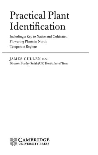 Cover image for Practical Plant Identification