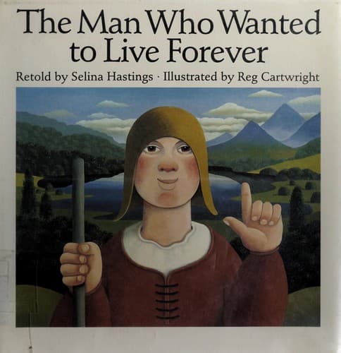 Cover image for The man who wanted to live forever