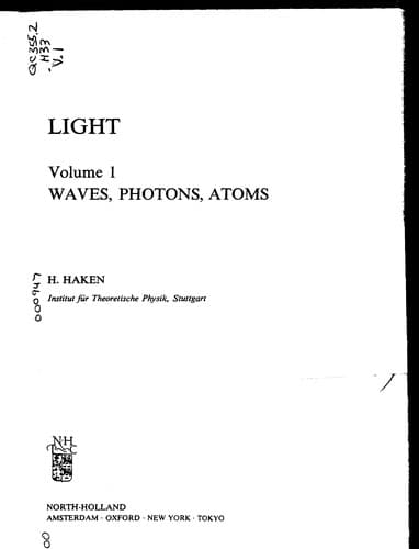 Cover image for Light 