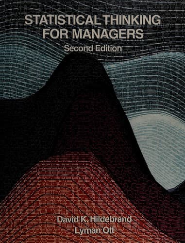 Cover image for Statistical thinking for managers