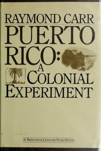 Cover image for Puerto Rico, a colonial experiment