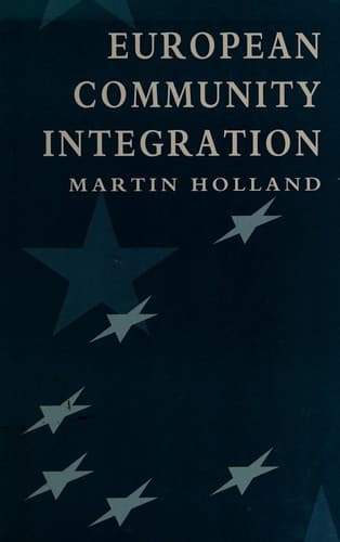 Cover image for European Community integration