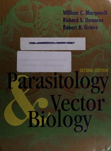 Cover image for Parasitology and vector biology.