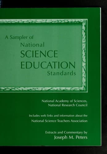 Cover image for A sampler of national science education standards