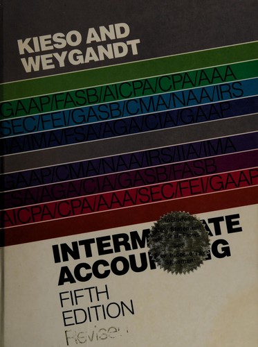 Cover image for Intermediate accounting