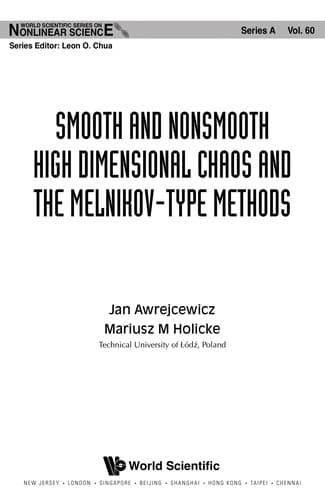 Cover image for Smooth and nonsmooth high dimensional chaos and the Melnikov-type methods
