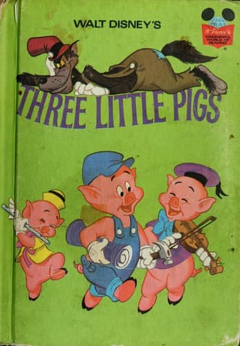Cover image for THE THREE LITTLE PIGS