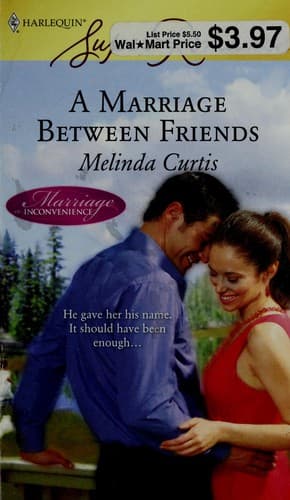 Cover image for A marriage between friends