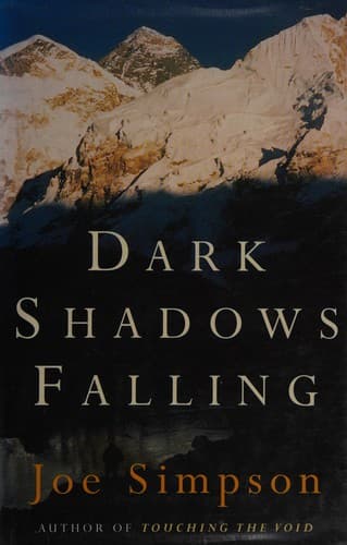 Cover image for Dark shadows falling