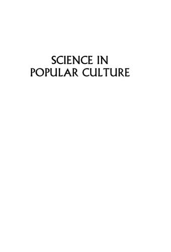 Cover image for Science in popular culture