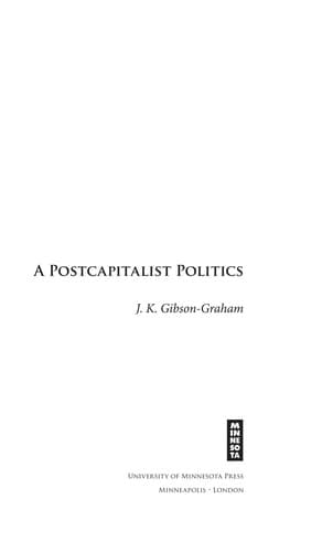 Cover image for A postcapitalist politics