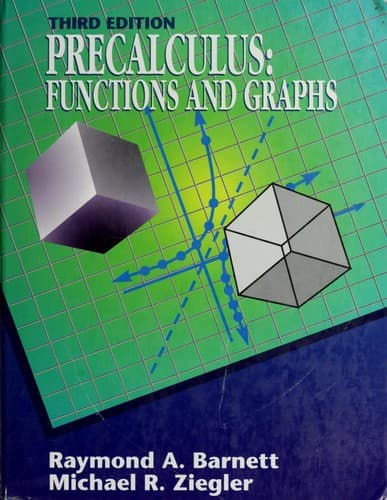 Cover image for Precalculus