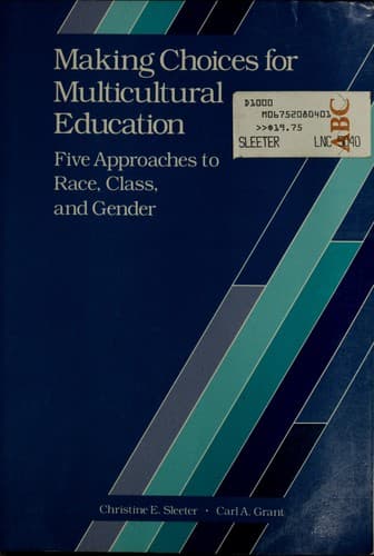Cover image for Making choices for multicultural education