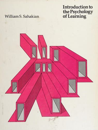 Cover image for Introduction to the psychology of learning