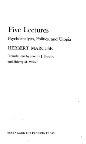 Cover image for Five lectures