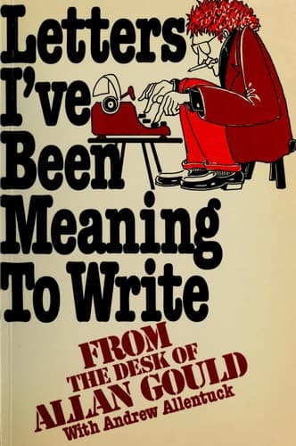 Cover image for Letters I've been meaning to write