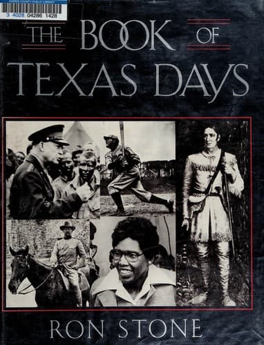 Cover image for The book of Texas days