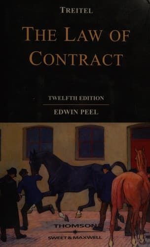 Cover image for The law of contract.