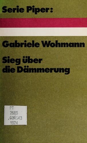 Cover image for Sieg über die Dämmerung