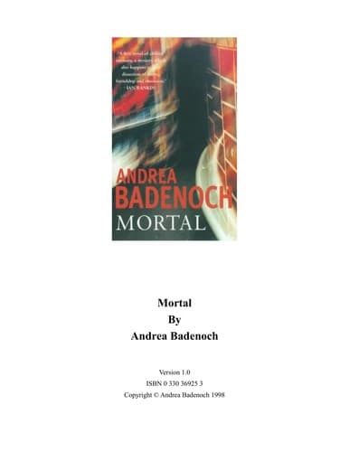 Cover image for Mortal