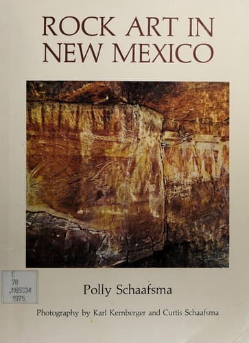 Cover image for Rock art in New Mexico