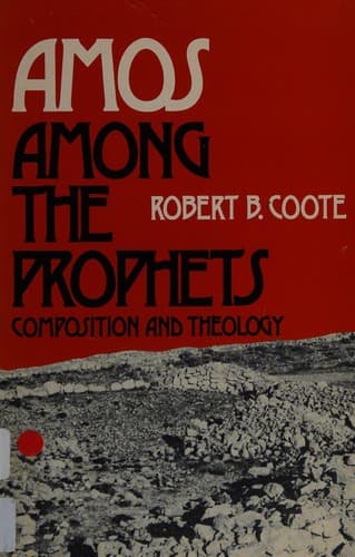 Cover image for Amos among the Prophets