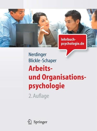Cover image for Arbeits- und Organisationspsychologie