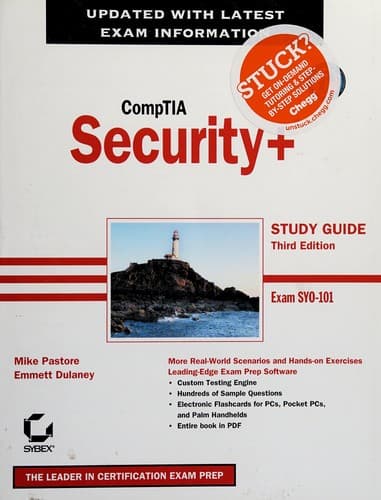 Cover image for CompTIA security+ study guide
