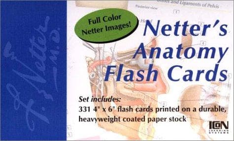 Cover image for Netter's Anatomy Flash Cards