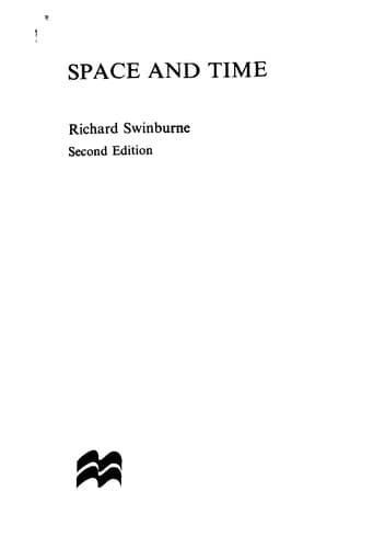 Cover image for Spaceand time