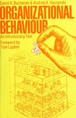 Cover image for Organizational behaviour