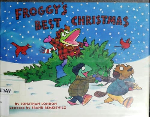 Cover image for Froggy's best Christmas