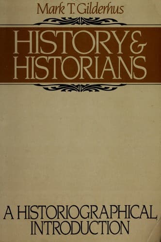 Cover image for History and historians