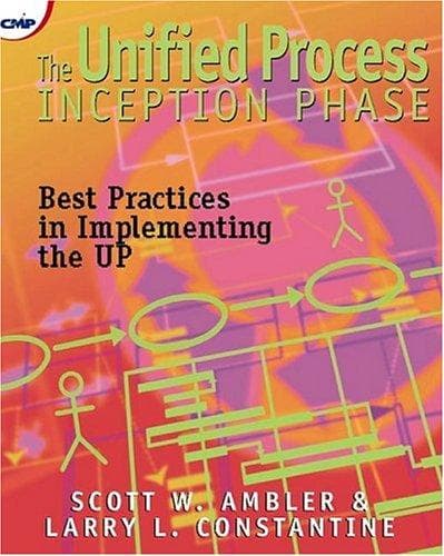 Cover image for The Unified Process Inception Phase 