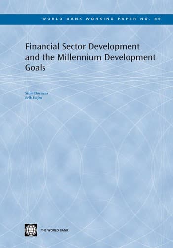 Cover image for Financial sector development and the Millennium Development Goals