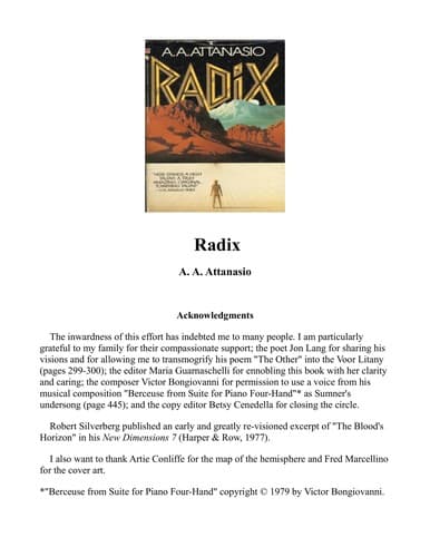 Cover image for Radix