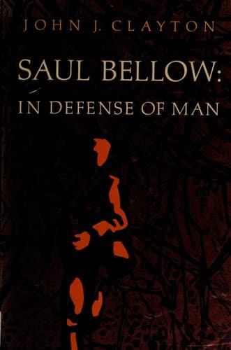 Cover image for Saul Bellow, in defense of man.