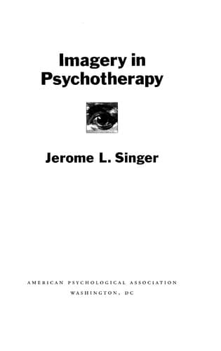 Cover image for Imagery in psychotherapy