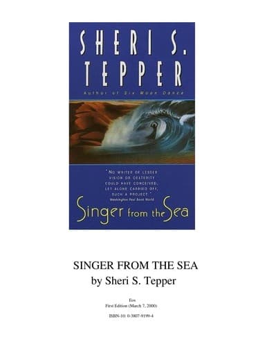 Cover image for Singer from the sea