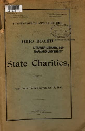 Annual Report of the Board of State Charities to the Governor of the State ..