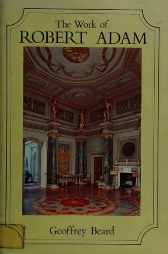 Cover image for The work of Robert Adam