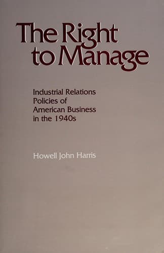 The right to manage