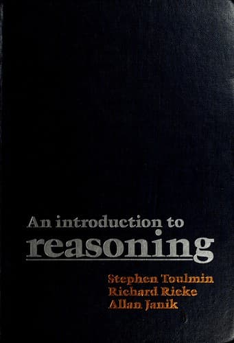 Cover image for An introduction to reasoning