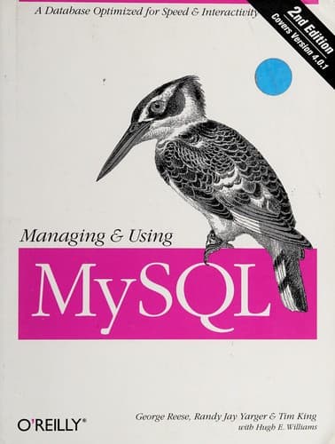 Cover image for Managing and using MySQL