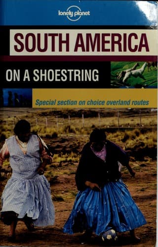 Cover image for South America on a shoestring