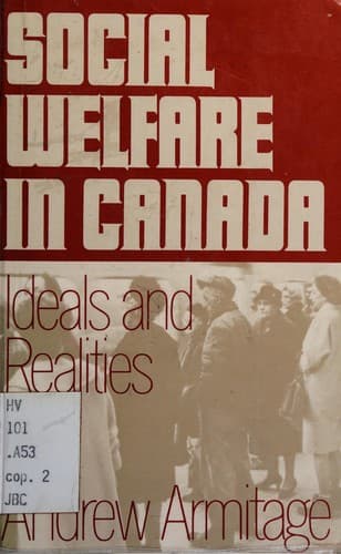 Cover image for Social welfare in Canada